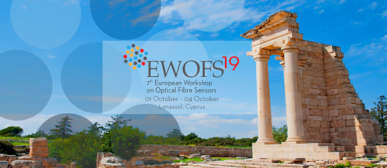 7th European Workshop on Optical Fibre Sensors (EWOFS 2019) がキプロス工科大学で開催されます(10月1日(火) - 4(金))。 7th European Workshop on Optical Fibre Sensors (EWOFS 2019) がキプロス工科大学で開催されます(10月1日(火) - 4(金))。